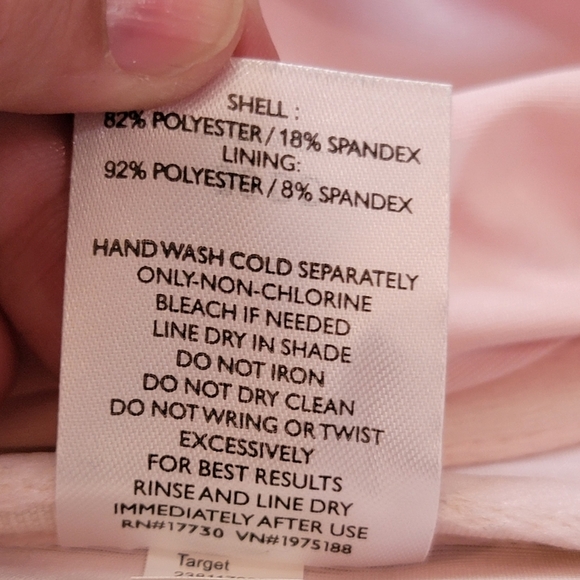 Shade & Shore Mini ribbed bandeau bikini top Green Size 36 DD - Picture 10 of 11